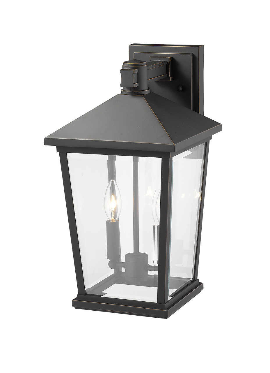 Z-LITE 568B-ORB 2 Light Outdoor Wall Sconce