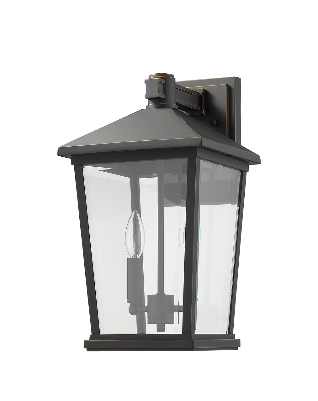Z-LITE 568B-ORB 2 Light Outdoor Wall Sconce
