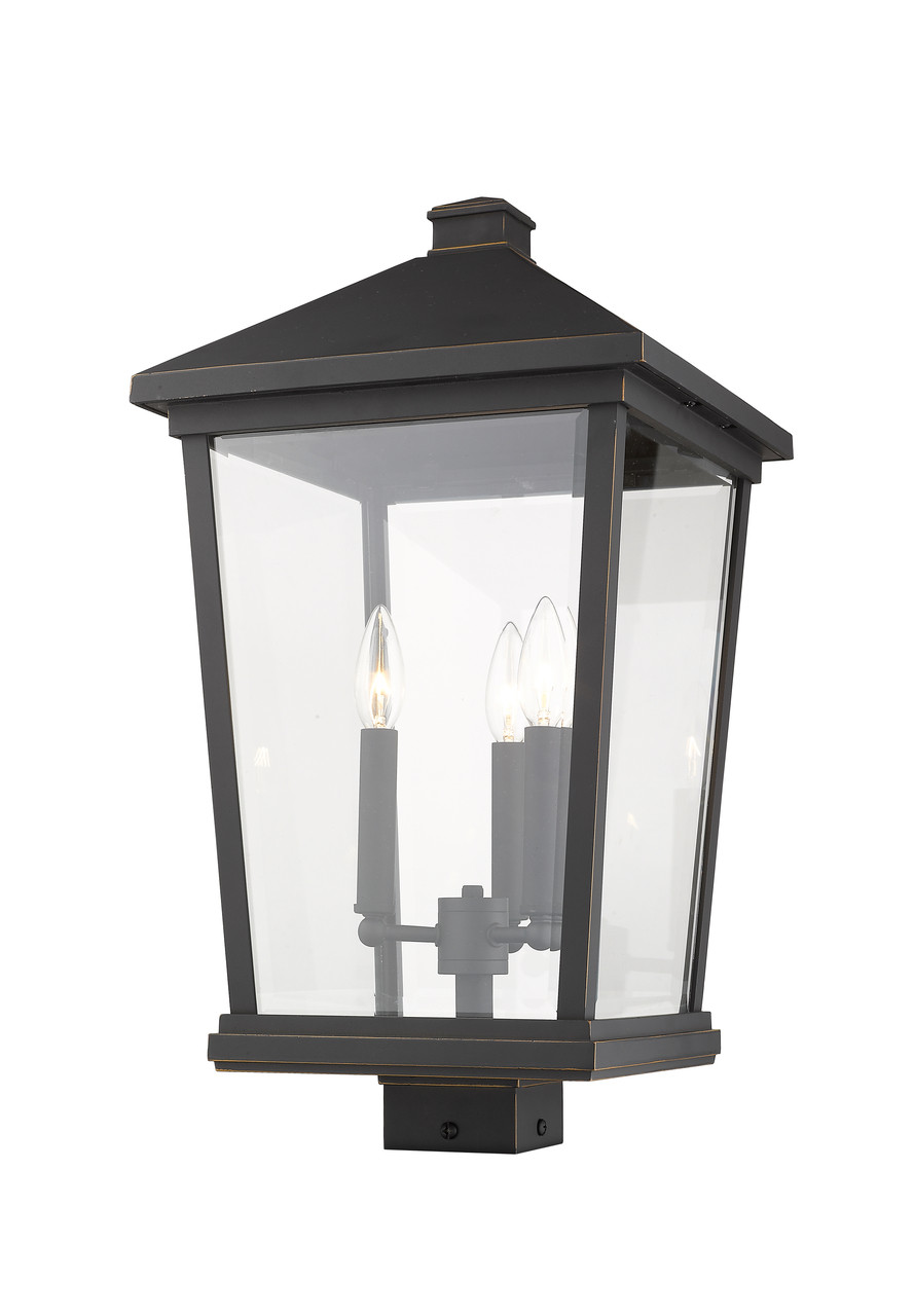 Z-LITE 568PHXLS-ORB 3 Light Outdoor Post Mount Fixture