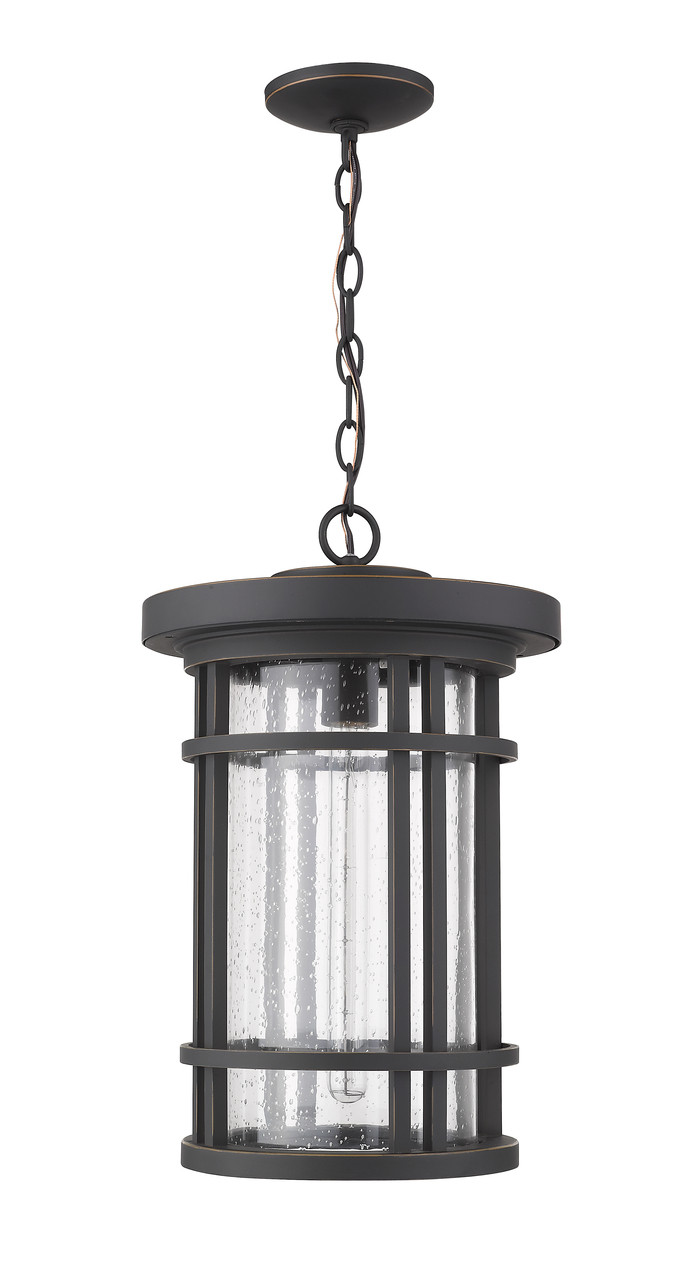 Z-LITE 570CHXL-ORB 1 Light Outdoor Chain Mount Ceiling Fixture