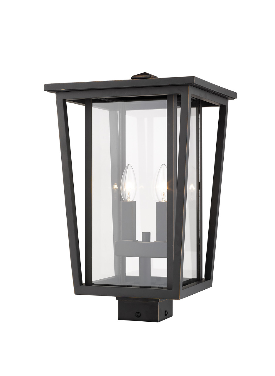 Z-LITE 571PHBS-ORB 2 Light Outdoor Post Mount Fixture