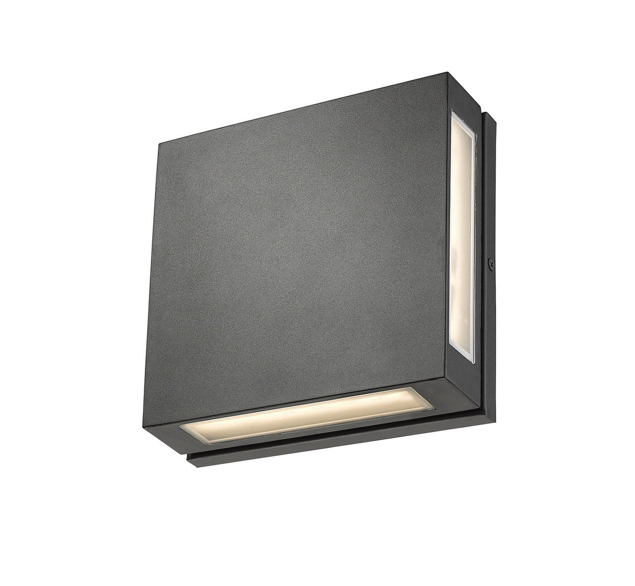 Z-LITE 572B-BK-LED 2 Light Outdoor Wall Sconce