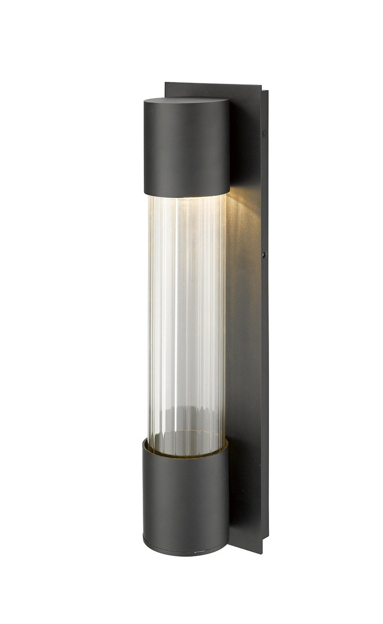 Z-LITE 575M-BK-LED 1 Light Outdoor Wall Sconce