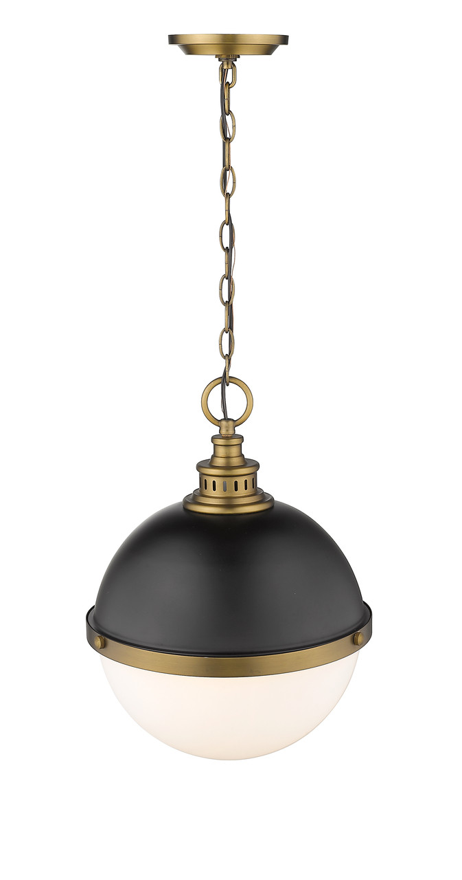 Z-LITE 619P14-MB-FB 2 Light Pendant