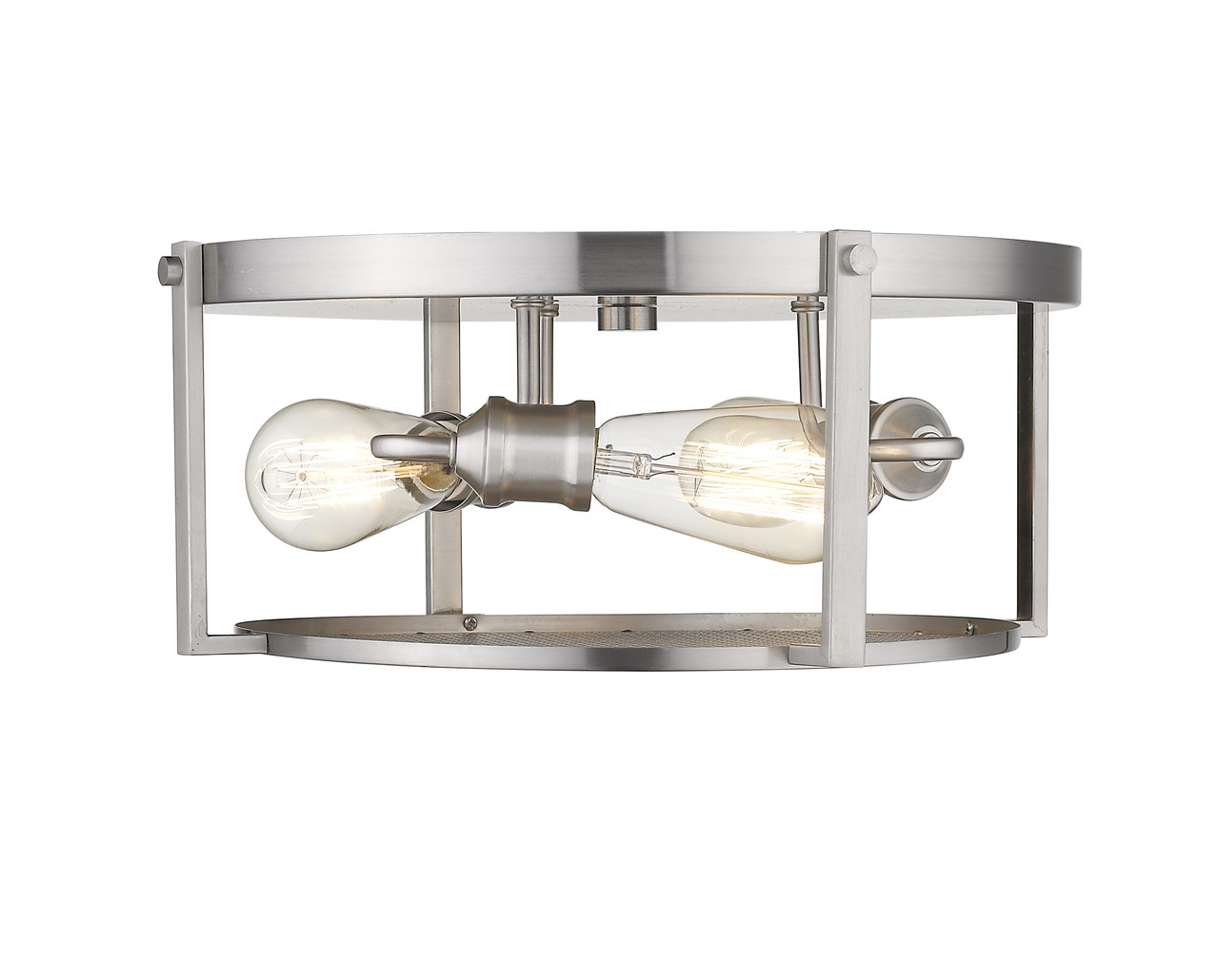 Z-LITE 723F15-BN 3 Light Flush Mount