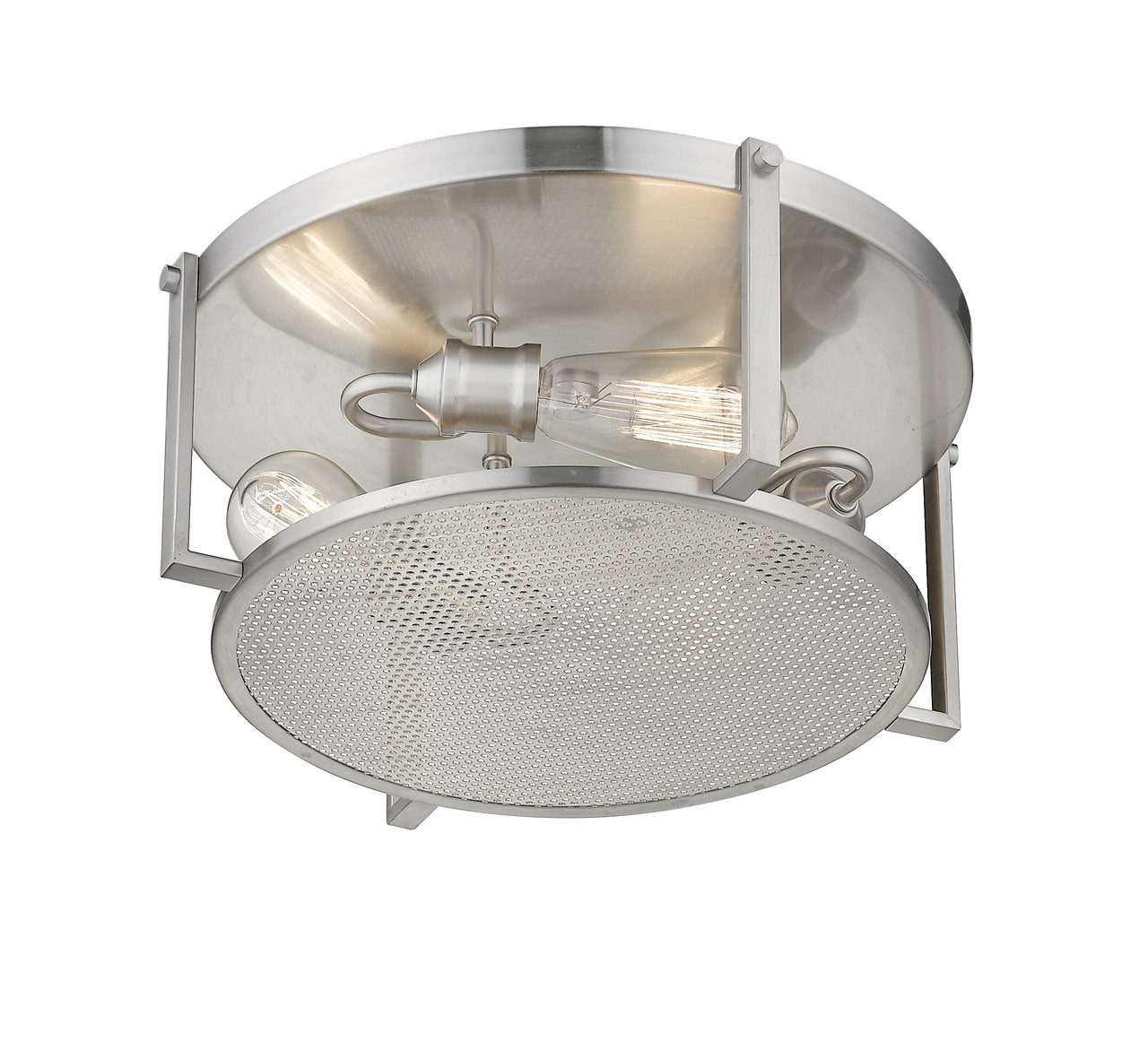 Z-LITE 723F15-BN 3 Light Flush Mount
