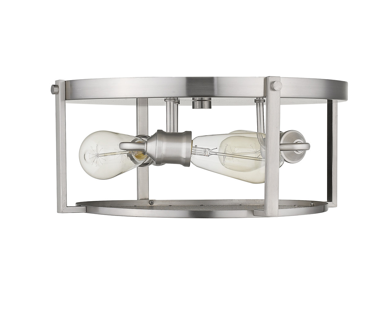 Z-LITE 723F15-BN 3 Light Flush Mount