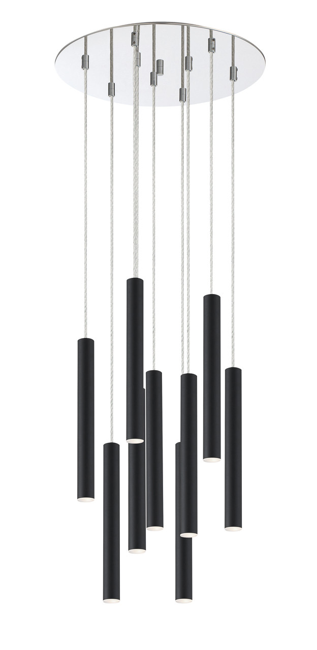 Z-LITE 917MP12-MB-LED-9RCH 9 Light Island/Billiard