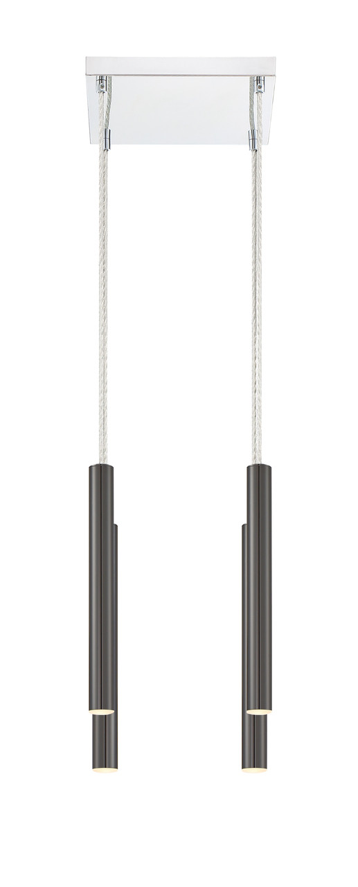 Z-LITE 917MP12-PBL-LED-4SCH 4 Light Island/Billiard