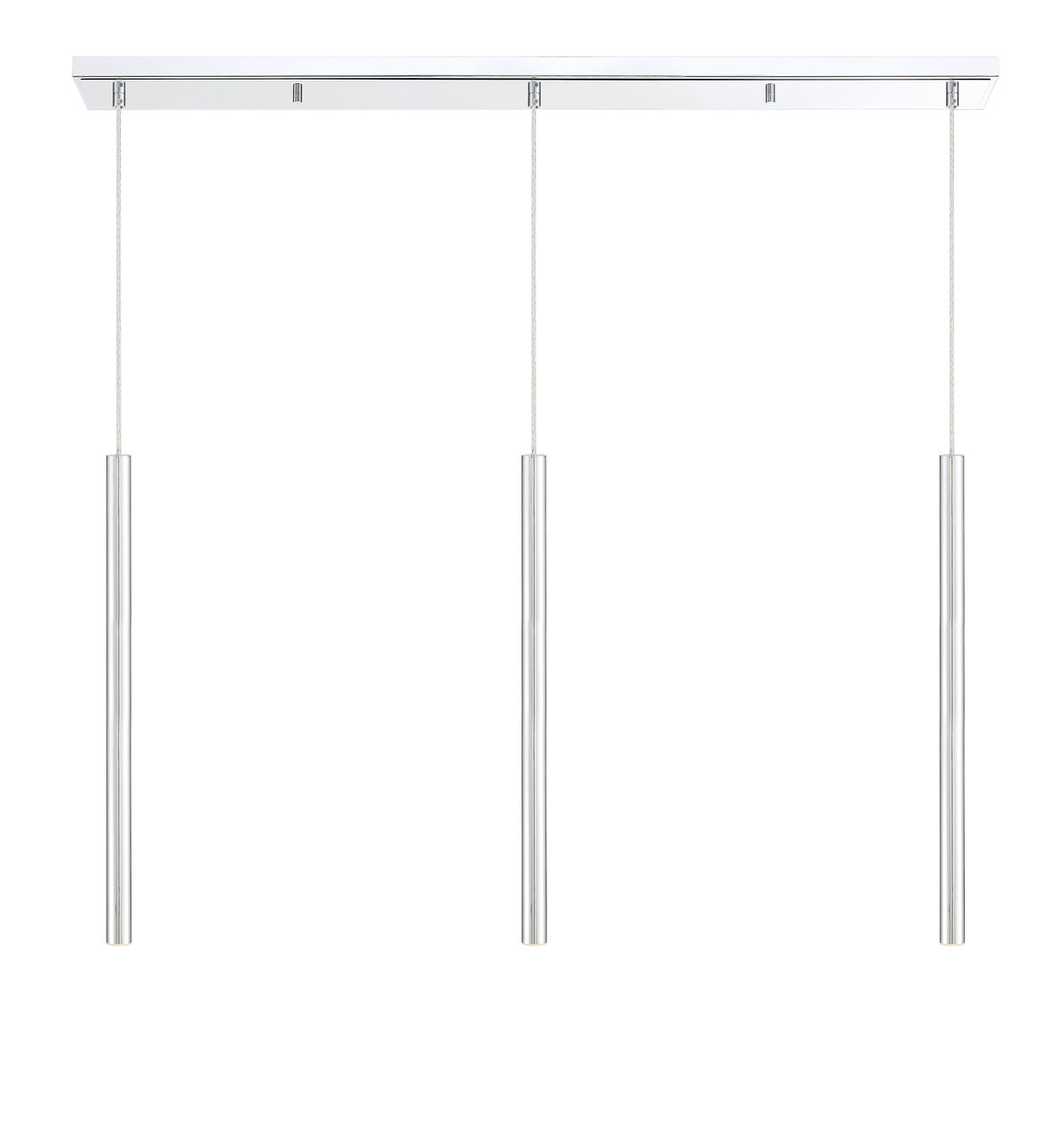 Z-LITE 917MP24-CH-LED-3LCH 3 Light Island/Billiard