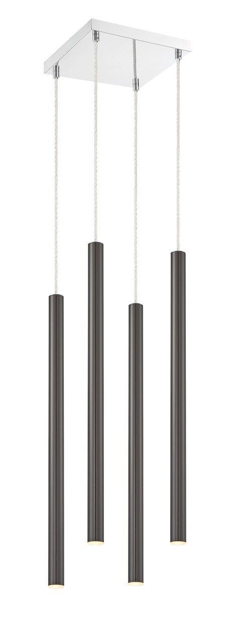 Z-LITE 917MP24-PBL-LED-4SCH 4 Light Island/Billiard