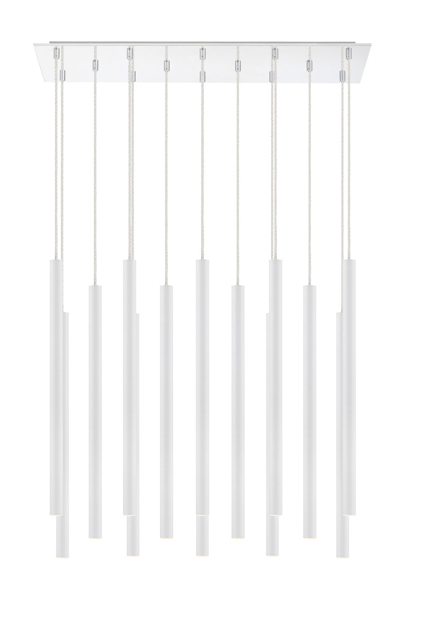 Z-LITE 917MP24-WH-LED-14LCH 14 Light Island/Billiard