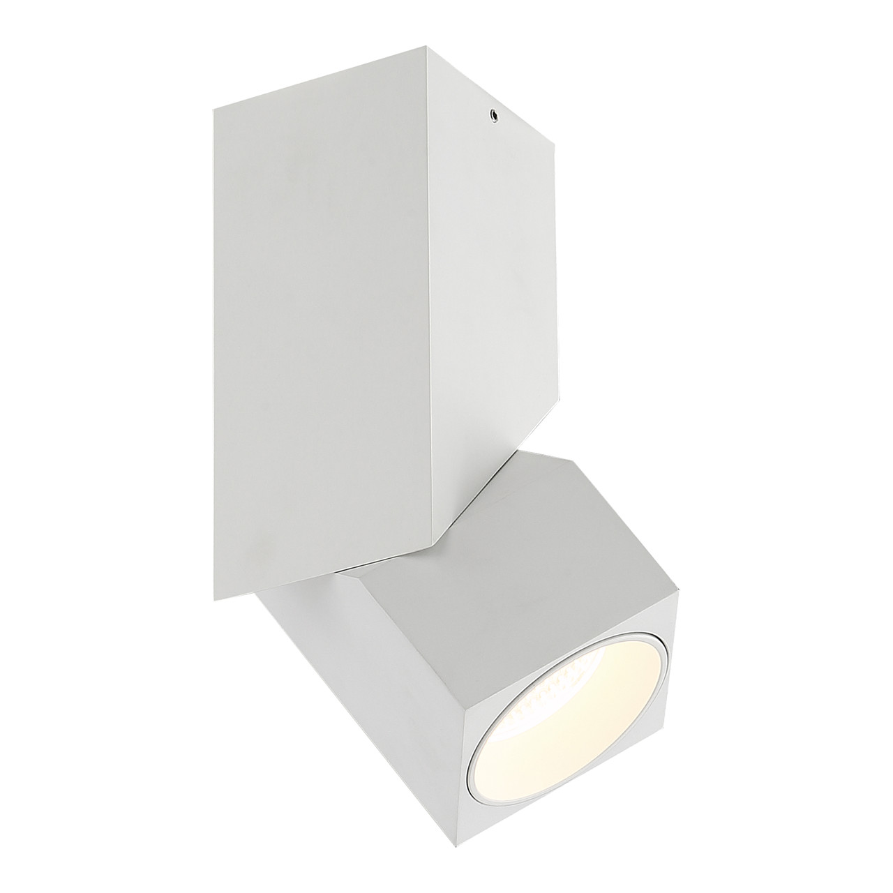ACCESS LIGHTING 50011LEDD-WH/CLR Transformer 120-277v Adjustable Dimmable LED Flush Mount with Mounting Plate