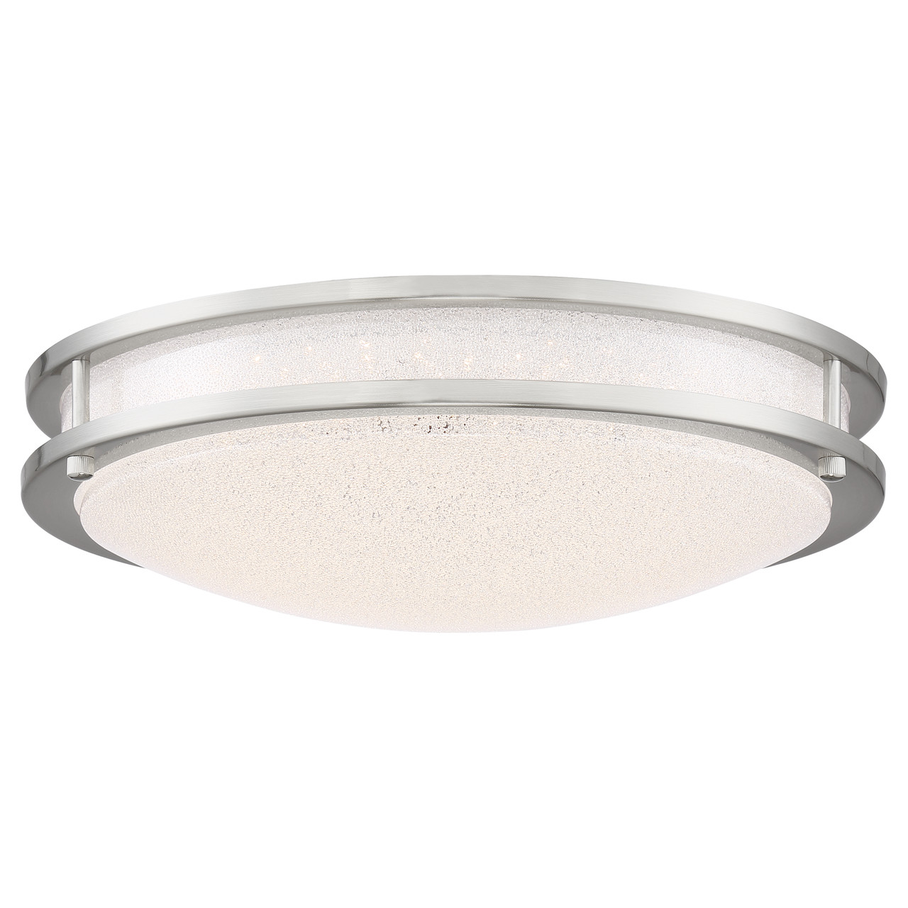 ACCESS LIGHTING 20472LEDD-BS/SACR Sparc Dimmable LED Flush Mount