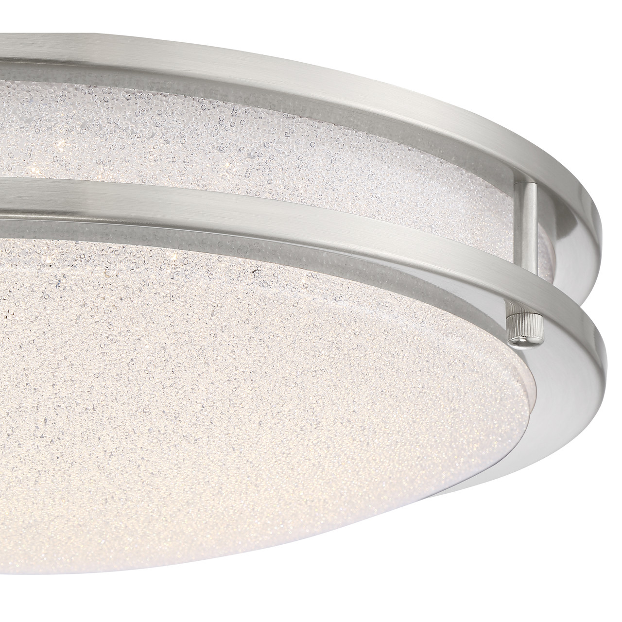 ACCESS LIGHTING 20472LEDD-BS/SACR Sparc Dimmable LED Flush Mount