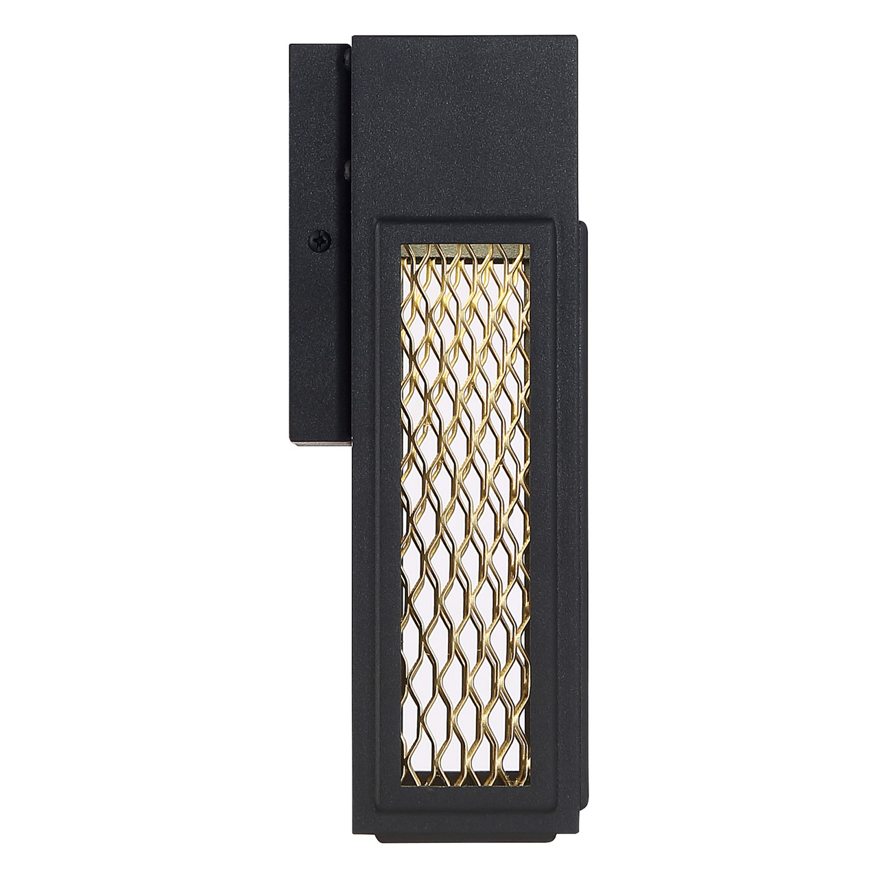 ACCESS LIGHTING 20062LEDDMG-BL/GLD Metro Marine Grade Outdoor Dimmable Wall Sconce