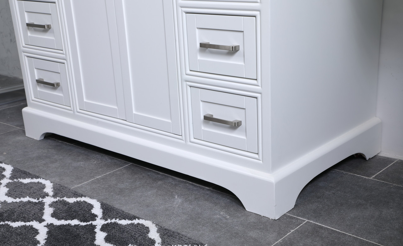 Elegant Decor VF15042WH 42 in. Single Bathroom Vanity set in white