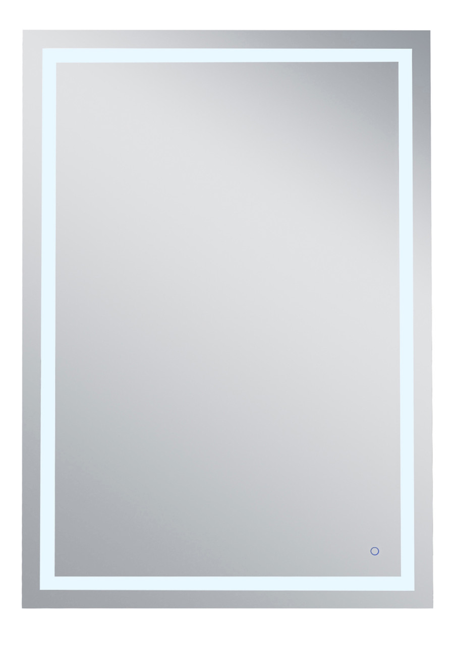 Elegant Decor MRE14260 Helios 42in x 60in Hardwired LED mirror with touch sensor and color changing temperature 3000K/4200K/6400K