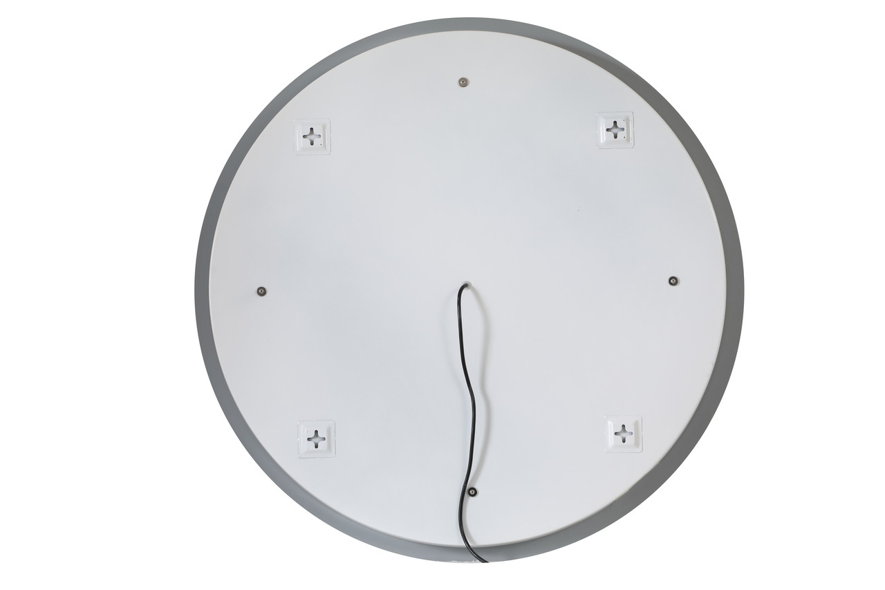 Elegant Decor MRE23636 Helios 36 inch Hardwired LED mirror with touch sensor and color changing temperature 3000K/4200K/6400K