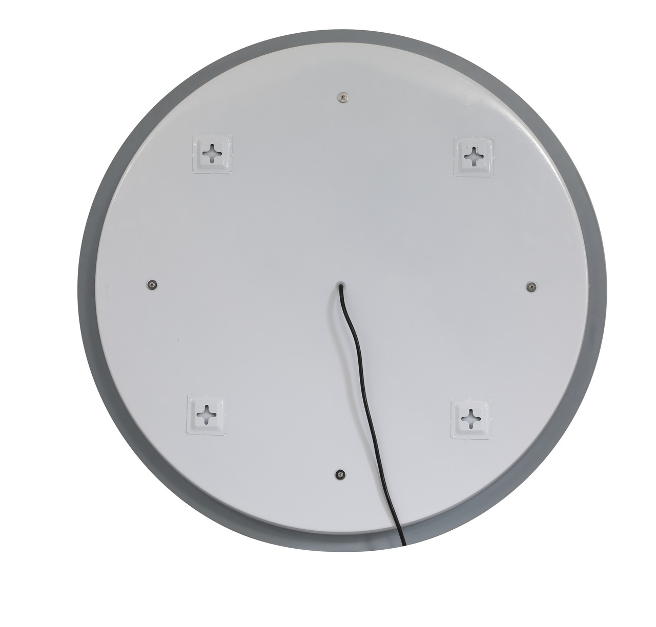 Elegant Decor MRE23232 Helios 32 inch Hardwired LED mirror with touch sensor and color changing temperature 3000K/4200K/6400K