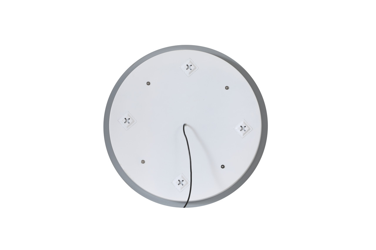 Elegant Decor MRE22828 Helios 28 inch Hardwired LED mirror with touch sensor and color changing temperature 3000K/4200K/6400K