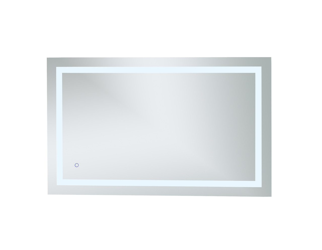 Elegant Decor MRE13048 Helios 30in x 48in Hardwired LED mirror with touch sensor and color changing temperature 3000K/4200K/6400K