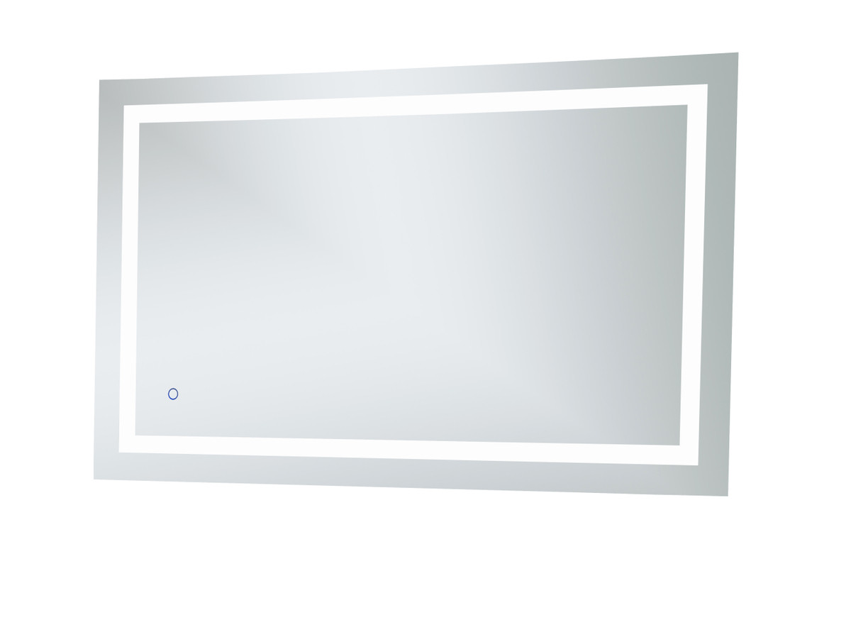 Elegant Decor MRE13048 Helios 30in x 48in Hardwired LED mirror with touch sensor and color changing temperature 3000K/4200K/6400K