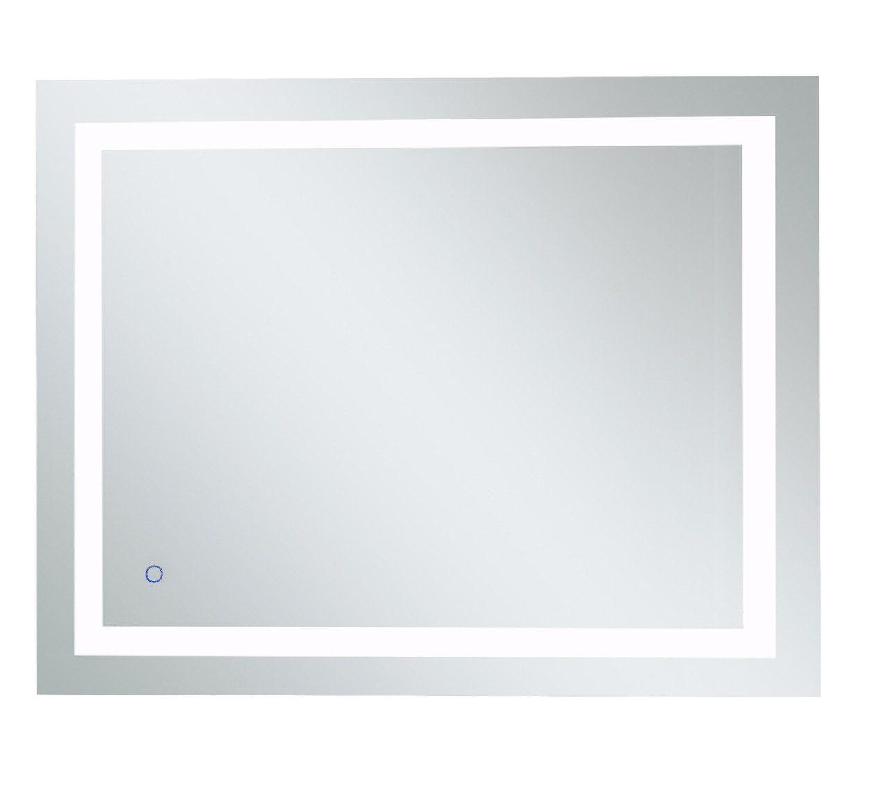 Elegant Decor MRE13040 Helios 30in x 40in Hardwired LED mirror with touch sensor and color changing temperature 3000K/4200K/6400K