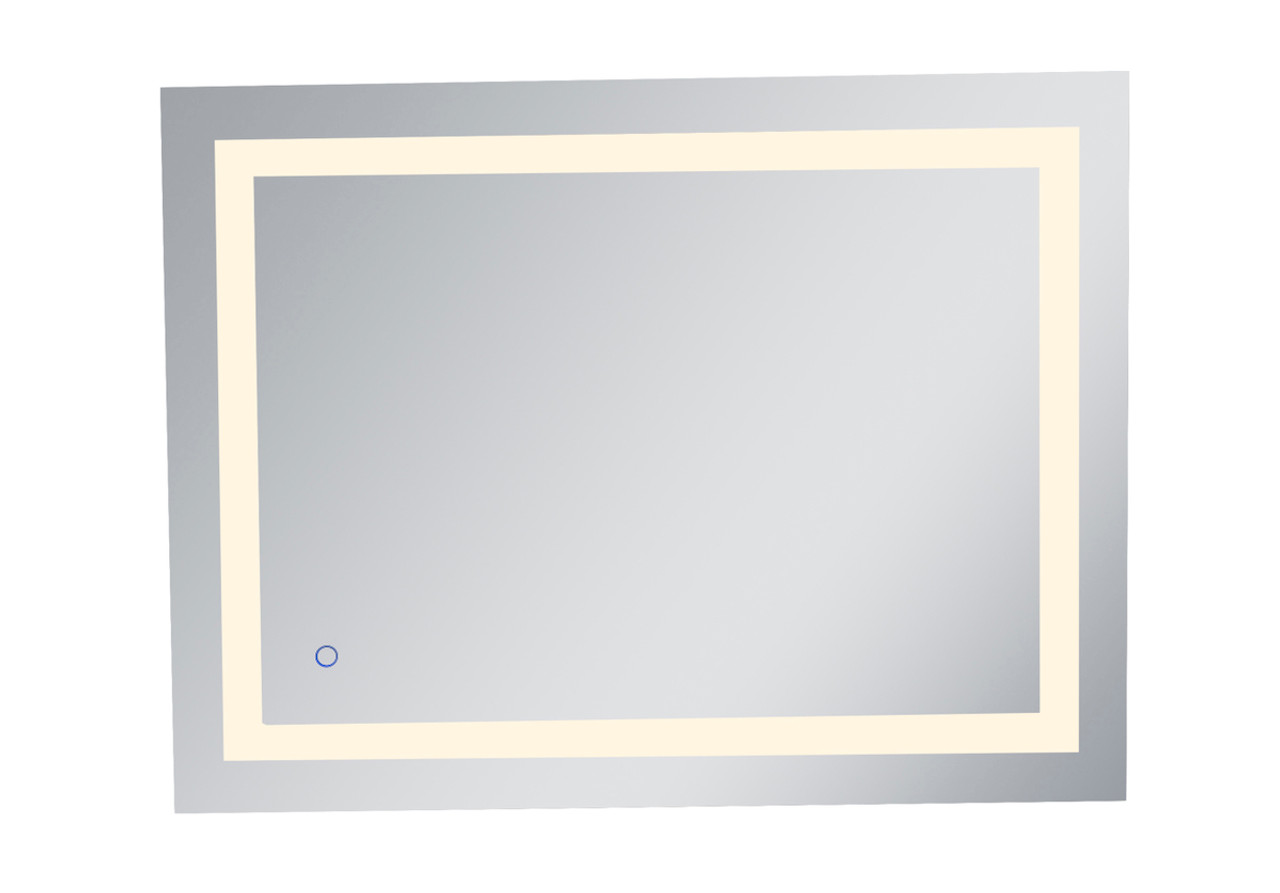 Elegant Decor MRE12736 Helios 27in x 36in Hardwired LED mirror with touch sensor and color changing temperature 3000K/4200K/6400K Elegant Decor MRE12736 Helios 27in x 36in Hardwired LED mirror with touch sensor and color changing temperature 3000K/4200K/6400K