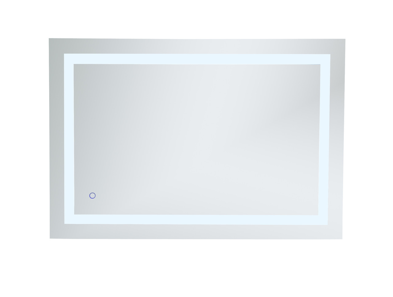 Elegant Decor MRE12740 Helios 27in x 40in Hardwired LED mirror with touch sensor and color changing temperature 3000K/4200K/6400K