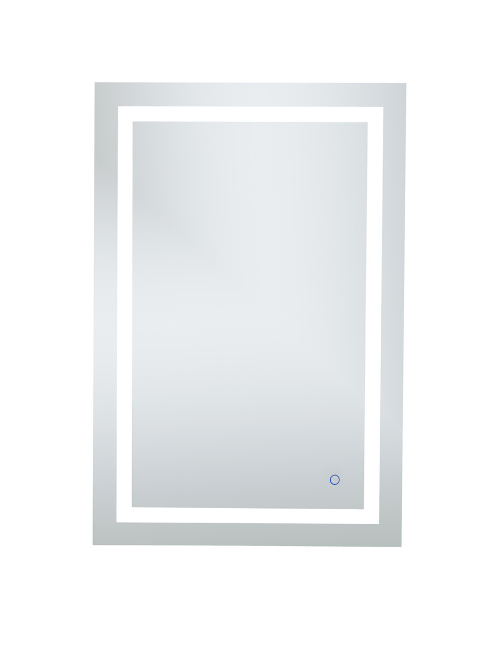 Elegant Decor MRE12740 Helios 27in x 40in Hardwired LED mirror with touch sensor and color changing temperature 3000K/4200K/6400K