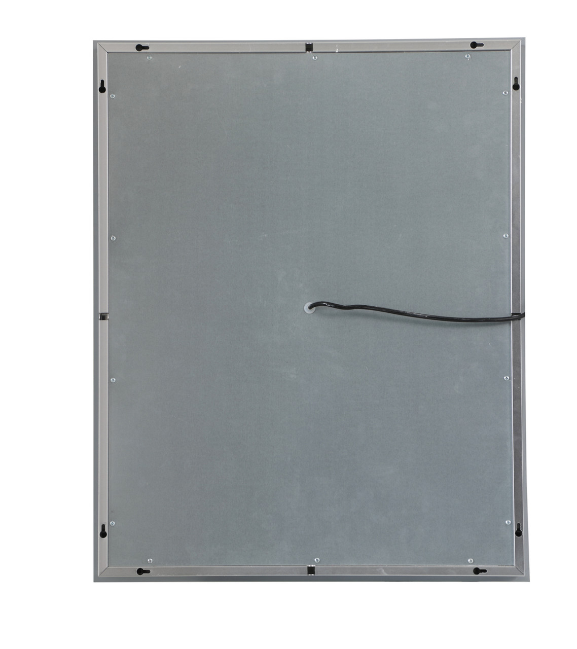 Elegant Decor MRE12430 Helios 24in x 30in Hardwired LED mirror with touch sensor and color changing temperature 3000K/4200K/6400K