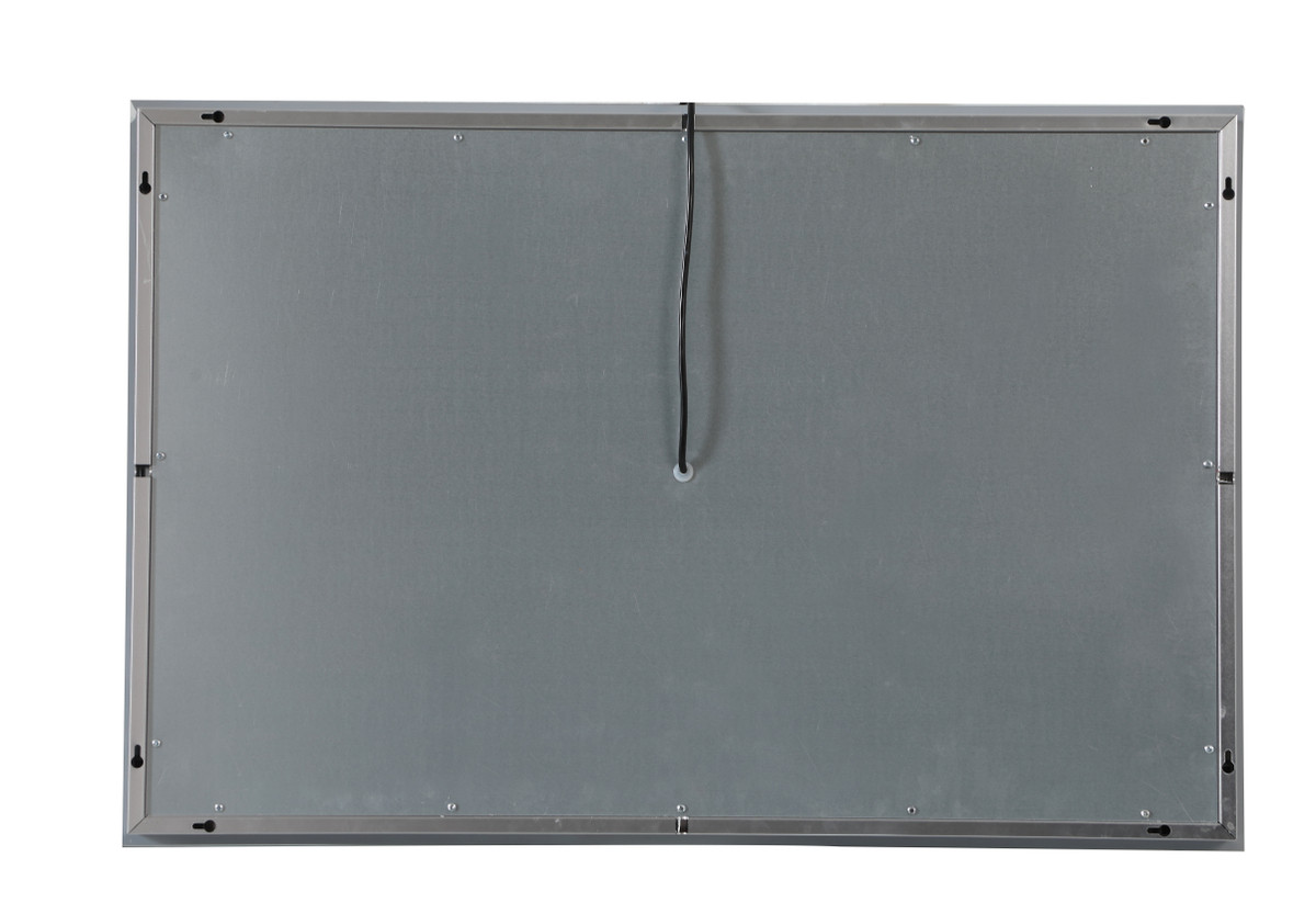 Elegant Decor MRE12436 Helios 24in x 36in Hardwired LED mirror with touch sensor and color changing temperature 3000K/4200K/6400K