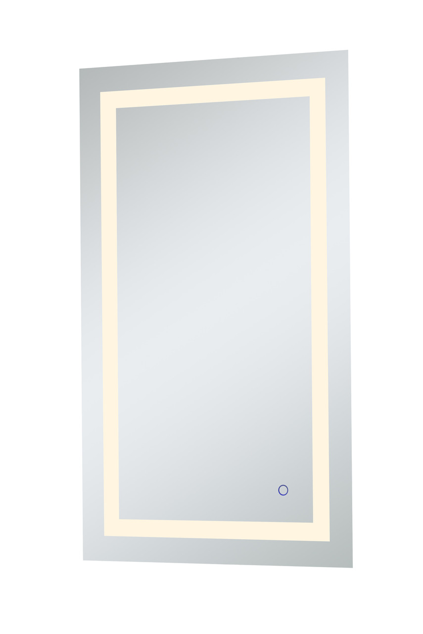 Elegant Decor MRE12440 Helios 24in x 40in Hardwired LED mirror with touch sensor and color changing temperature 3000K/4200K/6400K