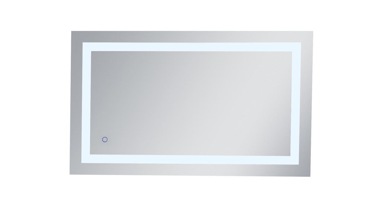 Elegant Decor MRE12440 Helios 24in x 40in Hardwired LED mirror with touch sensor and color changing temperature 3000K/4200K/6400K