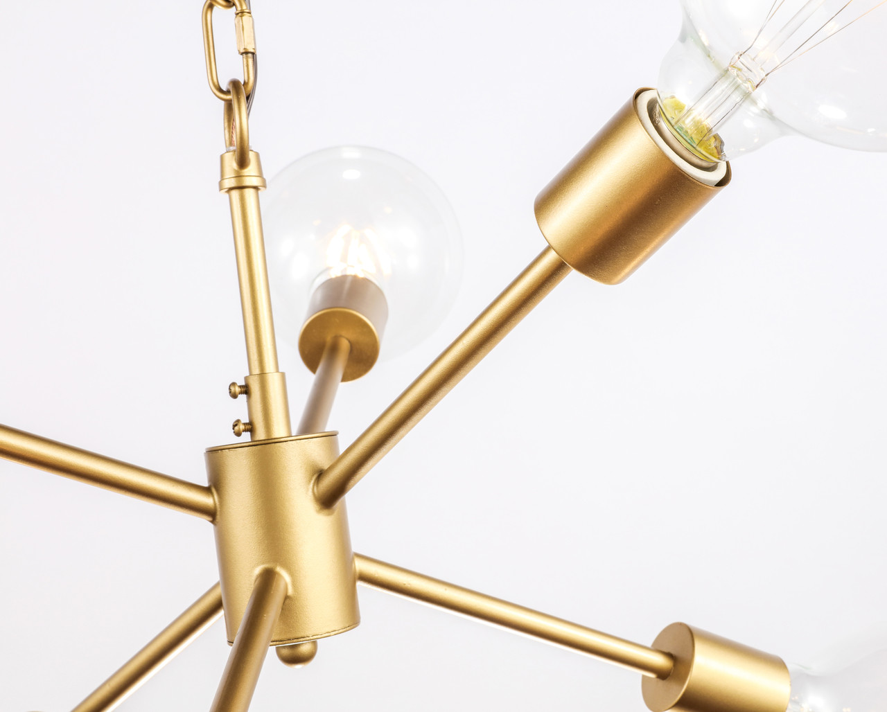 Living District LD5034D16BR Nolan  6 light Brass pendant