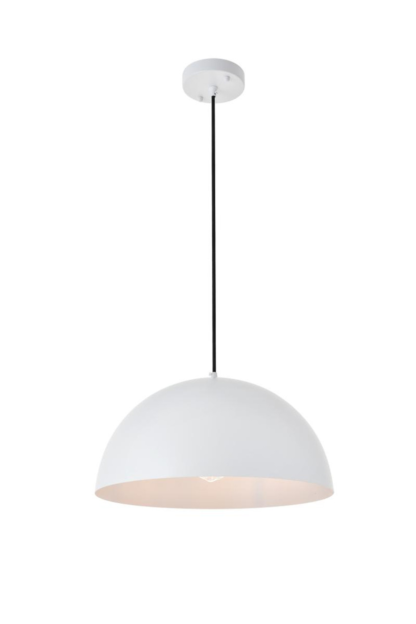 Living District LD4025D16WH Forte 1 light White Pendant