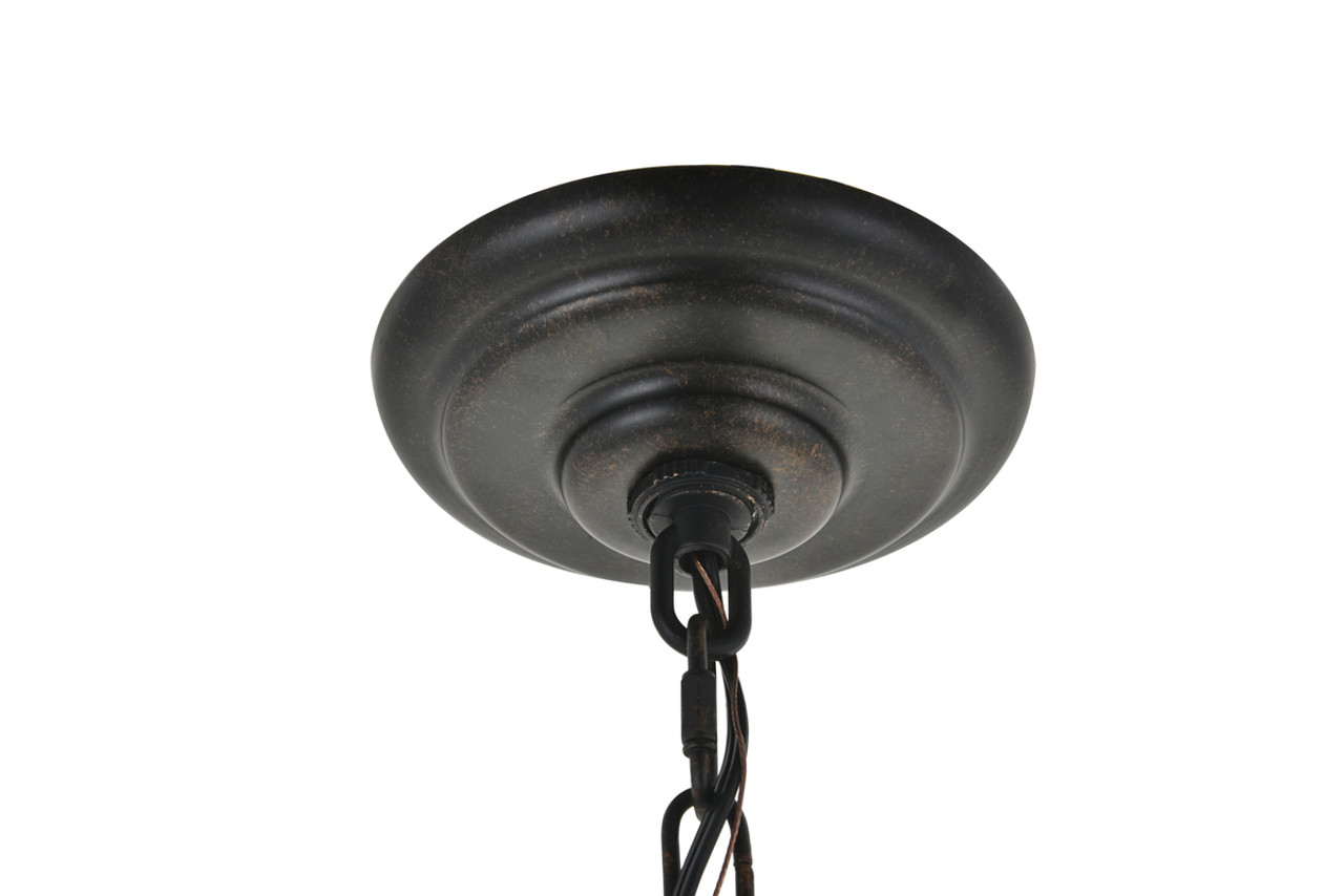 Living District LD4006D20DB Octavia 5 light dark brown Pendant