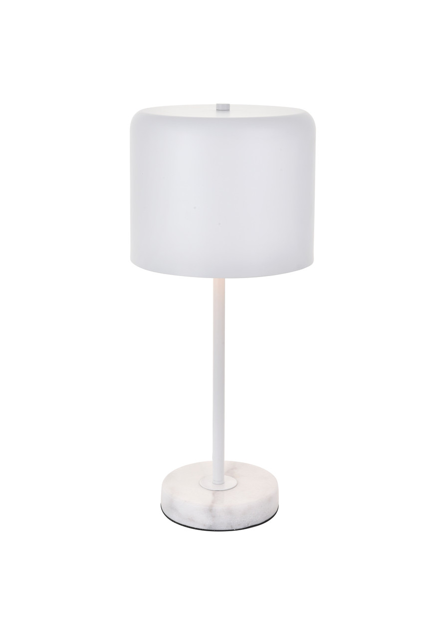 Living District LD4075T10WH Exemplar 1 light white Table lamp