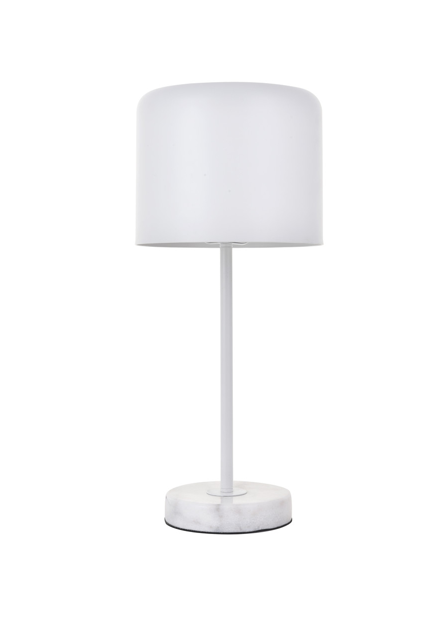 Living District LD4075T10WH Exemplar 1 light white Table lamp