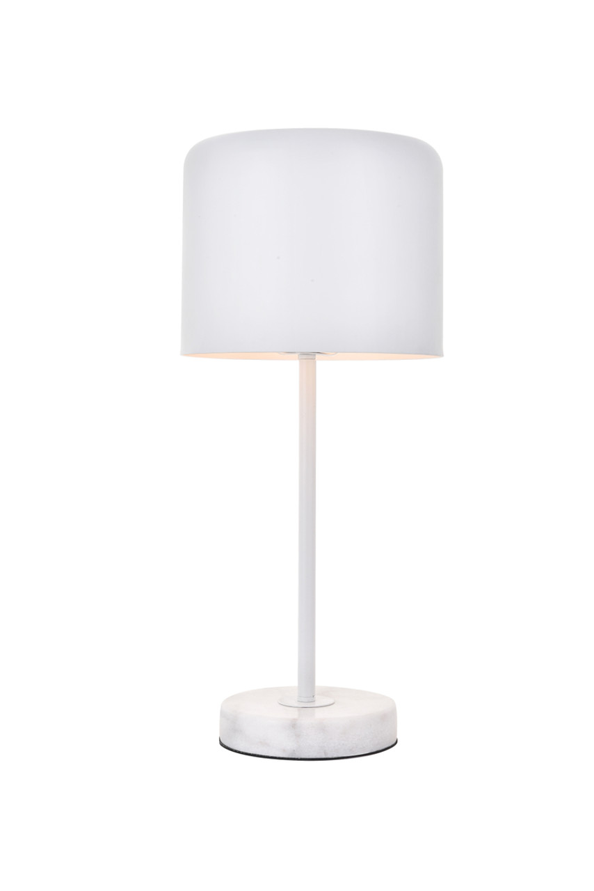 Living District LD4075T10WH Exemplar 1 light white Table lamp