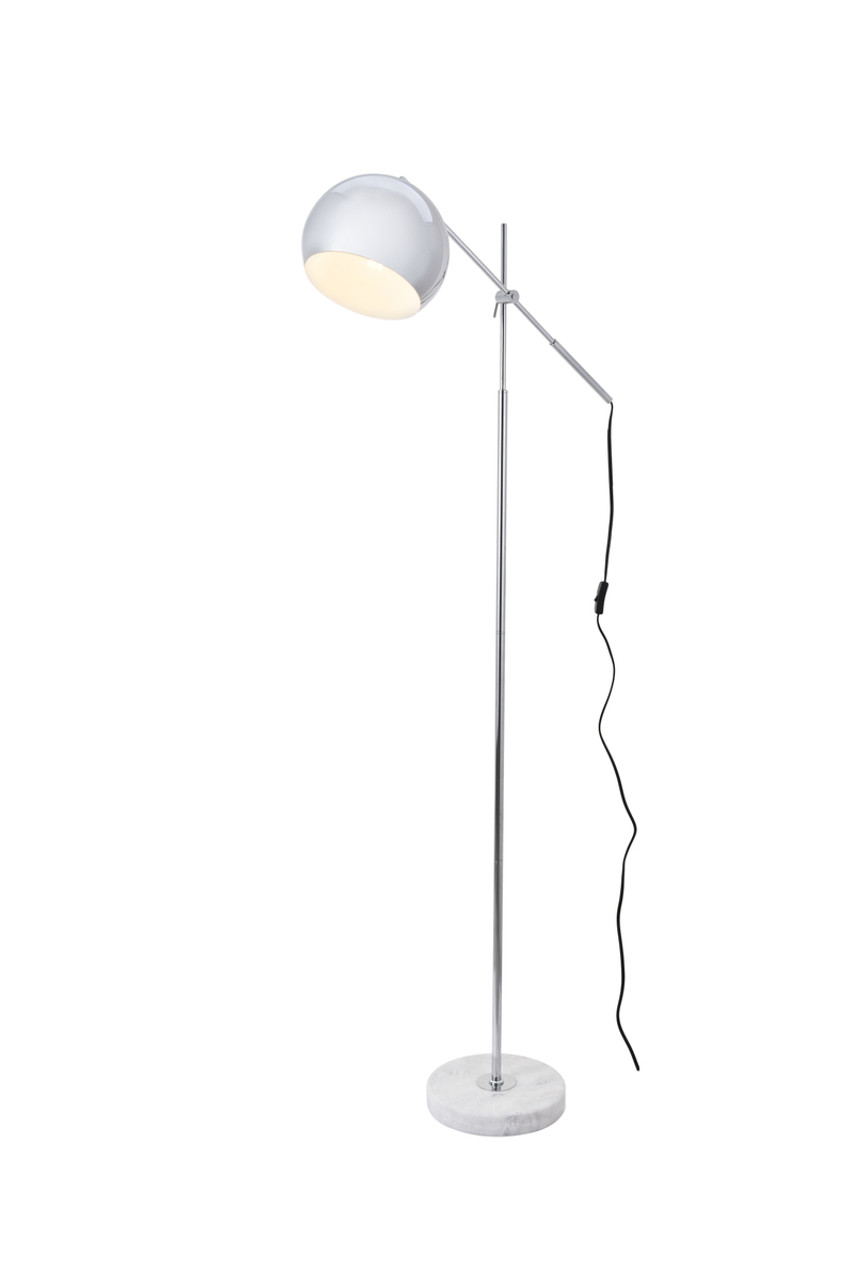 Living District LD4068F30C Aperture 1 light chrome Floor lamp