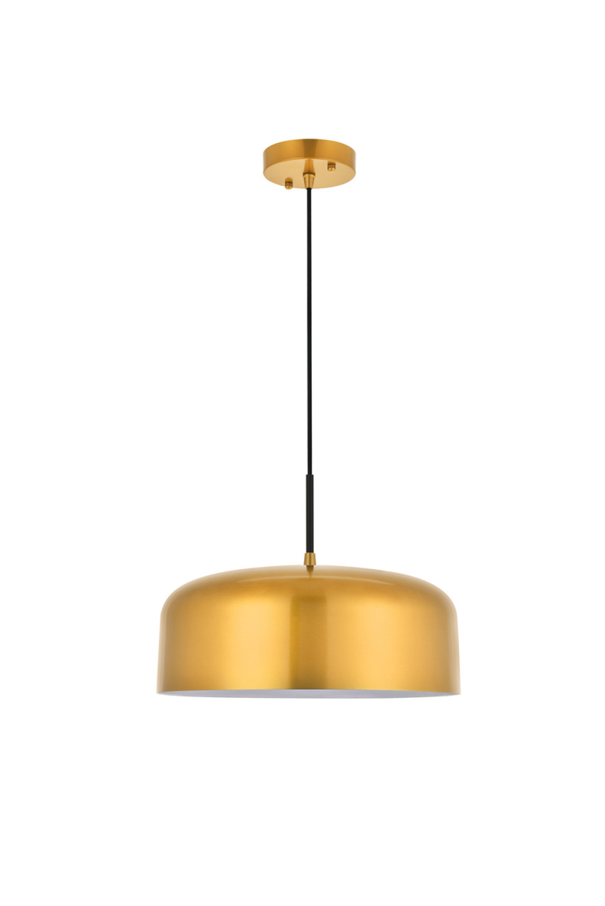 Living District LD4072D14SG Etude 1 light satin gold Pendant