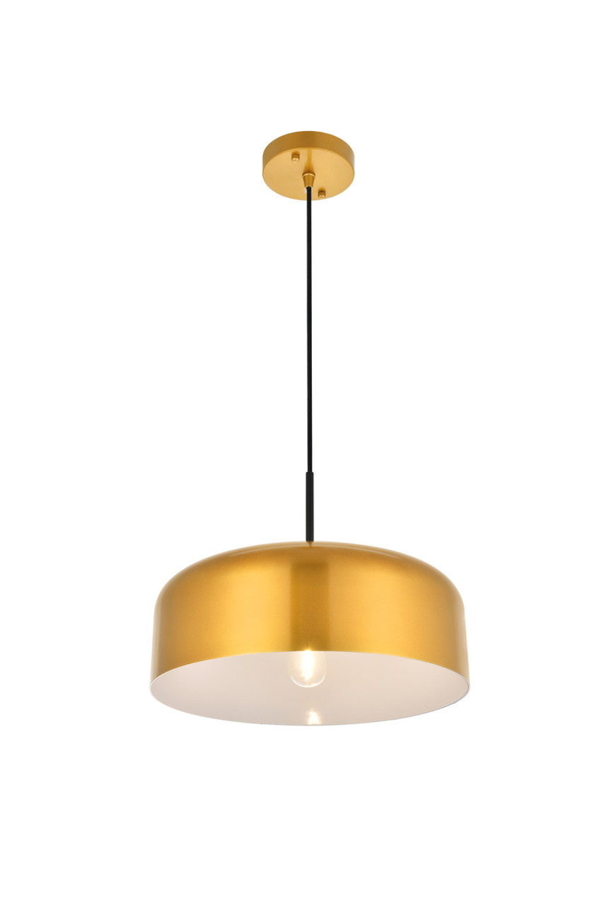 Living District LD4072D14SG Etude 1 light satin gold Pendant