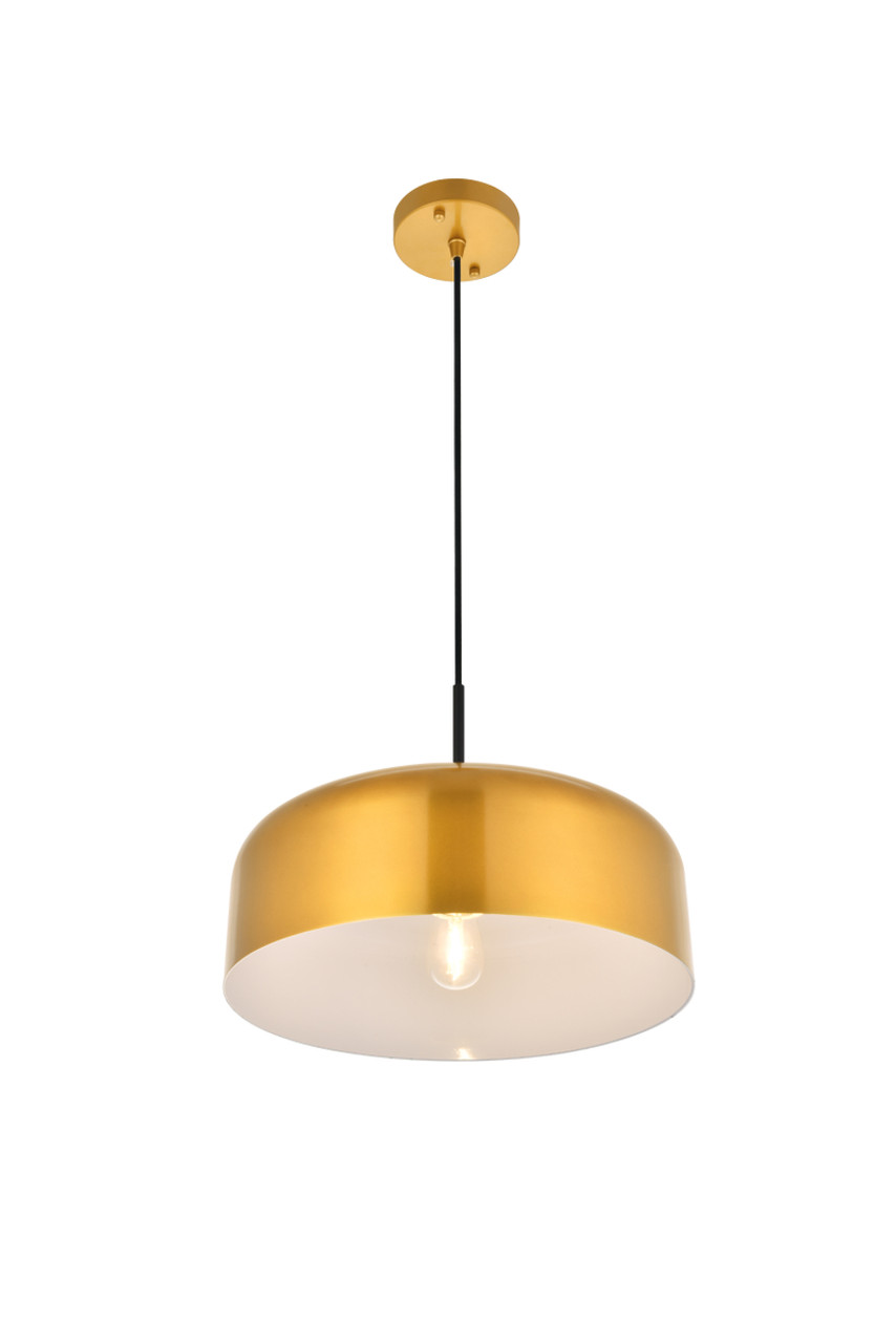 Living District LD4072D14SG Etude 1 light satin gold Pendant