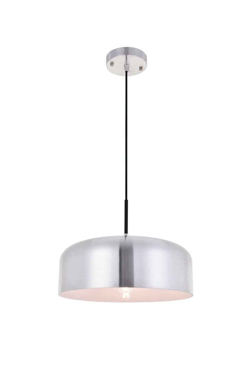 Living District LD4072D14BN Etude 1 light brushed nickel Pendant