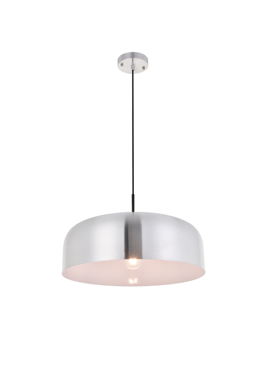 Living District LD4073D19BN Etude 1 light brushed nickel Pendant