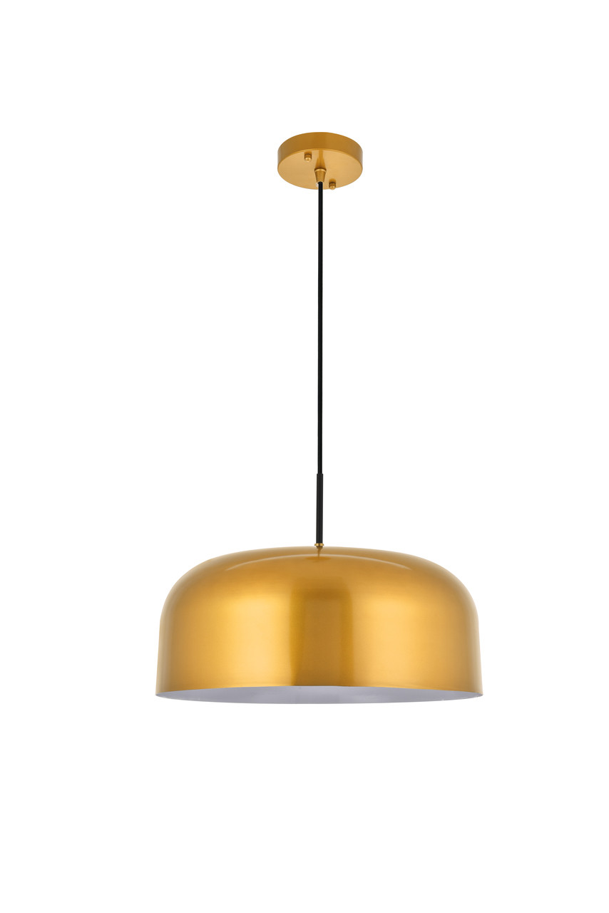 Living District LD4074D16SG Etude 1 light satin gold Pendant