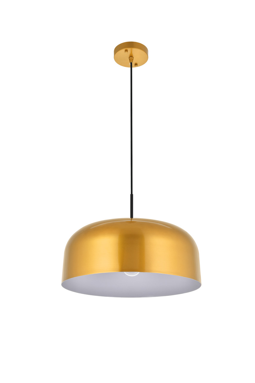 Living District LD4074D16SG Etude 1 light satin gold Pendant