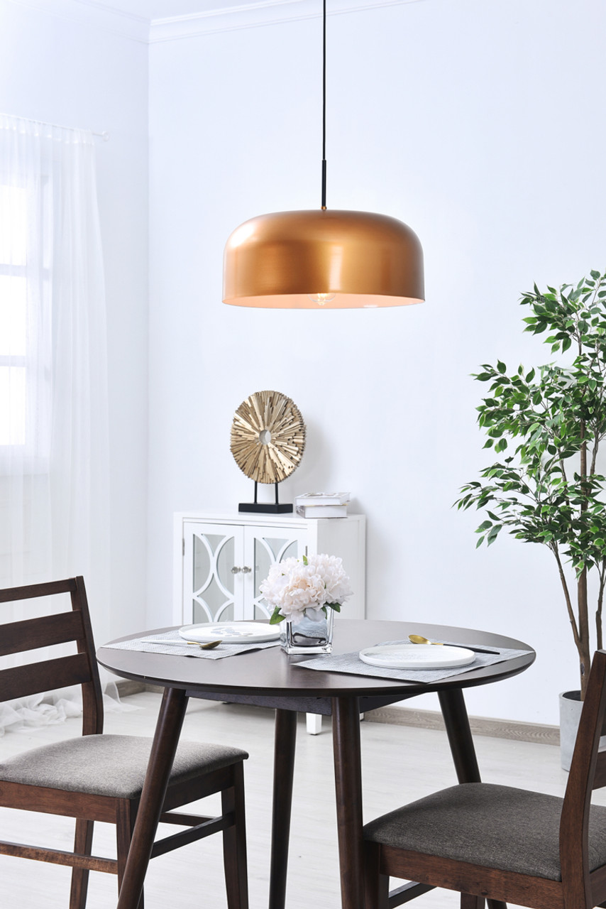 Living District LD4074D16SG Etude 1 light satin gold Pendant